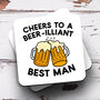 'Cheers To A Brilliant Best Man' Personalised Mug, thumbnail 3 of 3