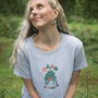 Hang In There Women's Slogan T Shirt, thumbnail 1 of 5