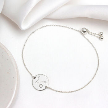 Personalised Sterling Silver Constellation Bracelet, 7 of 8
