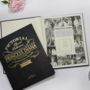 Personalised Princess Diana Leather Biography Book, thumbnail 3 of 7