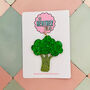Broccoli Christmas Tree Decoration, thumbnail 1 of 4