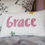 Personalised Name Cushion With Stars, thumbnail 5 of 7