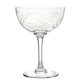 Pair Of Fern Champagne Saucers, 3 of 3