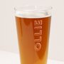 Personalised Bold Name Pilsner Pint Glass, thumbnail 3 of 5