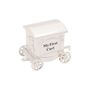 Silverplated First Tooth And Curl Set Train With Two Carriages Baby Gift, thumbnail 9 of 10