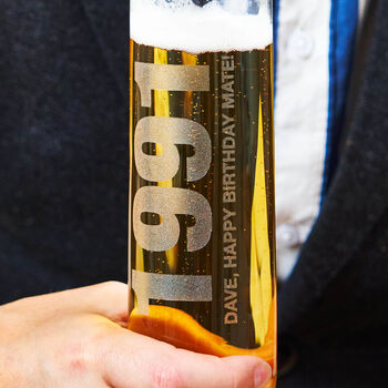 Special Year Personalised Beer Glass, 4 of 4
