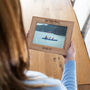 Personalised Our Adventures Photo Frame, thumbnail 3 of 5