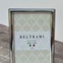 Beltrami Silver Plated Plain Raised Border Photo Frame, thumbnail 2 of 3