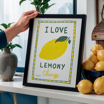 I Love Lemony Things Print, 4 of 7