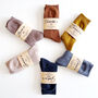 Personalised Autumn Winter Sock Gift Choice Of Six Colours, thumbnail 5 of 10