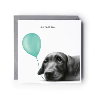 Get Well Soon Labrador Card, 2 of 7