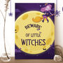 Witchy Moon Halloween Sign, thumbnail 2 of 3