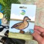 R.S.P.B. Mallard Duck Sew On Patch, thumbnail 1 of 2