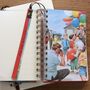 'Jump From The Sky' Upcycled Notebook, thumbnail 4 of 5