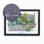 Personalised Berlin Skyline Print, thumbnail 1 of 8