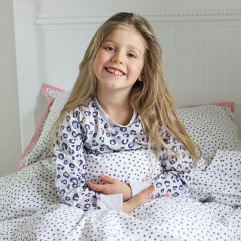 Spot Duvet Cover And Pillowcase Set Cot And Single, 6 of 7