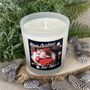 Personalised New Baby Photo Christmas Candle, thumbnail 2 of 10
