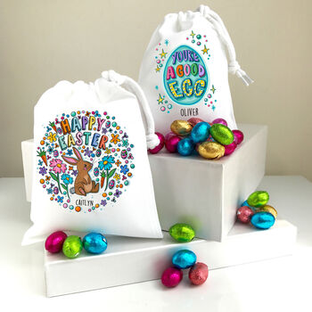 Easter Treats In Personalised Gift Bag, 8 of 9