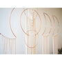 Celestial Style Boho Macrame Wedding Backdrop Large, thumbnail 6 of 7