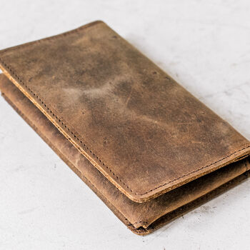 Personalised Bifold Leather Wallet And Smartphone Case, 3 of 11