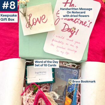 Keepsake Gift Box Set, Stationery, Accessories, Personalized Note, 12 of 12