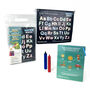 Kids Starting School English Letters Educational Activity, thumbnail 1 of 7