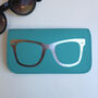 Turquoise And Silver Leather Sunglasses Case, thumbnail 4 of 8