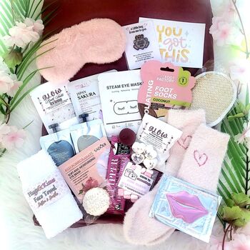 Cosy Winter Self Care Spa Gift Box, Hug In A Box, 2 of 9