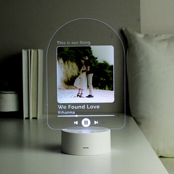 Personalised Our Song LED Light, 5 of 11