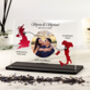 Personalised Long Distance Couple Map Plaque, thumbnail 1 of 2