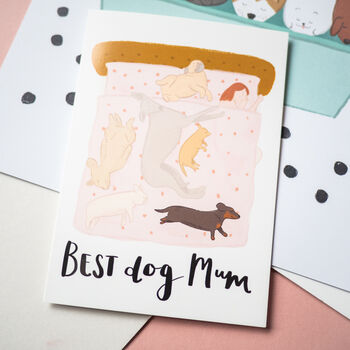 Best Dog Mum Mother's Day Card, 4 of 4