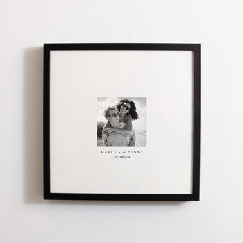 Personalised Wedding Photo Frame Guest Book, 4 of 6
