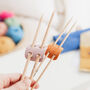 Suede Knitting Needle Holders, thumbnail 5 of 7