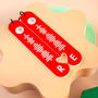 Personalised Scannable Spotify Code And Heart Keyring Set With Initials, thumbnail 2 of 5