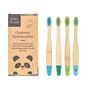Children's Bamboo Toothbrush Four Pack, thumbnail 3 of 8