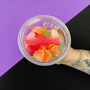 Reusable Double Walled Cold Cup And Sweets Skull Design, thumbnail 2 of 2