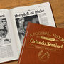 Tampa Bay Buccaneers Personalised Newspaper Book, thumbnail 5 of 12