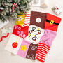 Christmas Patchwork Blanket Crochet Kit, thumbnail 1 of 12