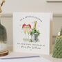 Personalised Mr And Mrs First Christmas Couple Card, thumbnail 1 of 7