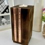 Personalised Wooden Block Tealight Holder, thumbnail 6 of 7