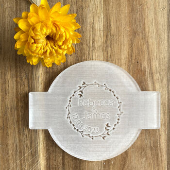 Personalised Wedding Cake Icing Embosser D1, 2 of 2