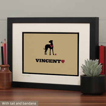 Personalised Doberman Print For One Or Two Dogs, 4 of 12