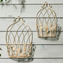 Set Of Two Arched Botanical Wall Planters, thumbnail 1 of 6