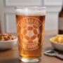 Football Pint Glass, thumbnail 5 of 5