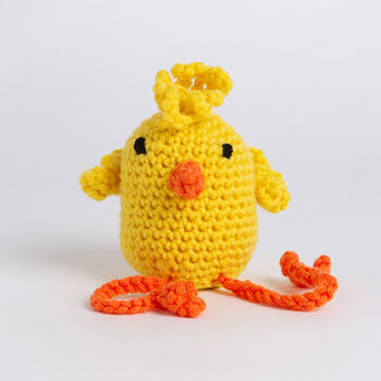 Mini Hugo Chick Duo Easy Crochet Kit, 4 of 10