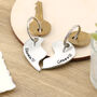 Gift For Couples Togetherness Personalised Keyring, thumbnail 5 of 10