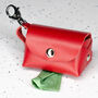 Personalised Leather Dog Poop Bag Holder, thumbnail 3 of 11