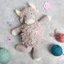 Agnes Cow Knitting Kit, thumbnail 8 of 12