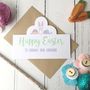 Personalised Easter Bunny Card, thumbnail 2 of 5