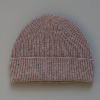 Lambswool Rib Beanie Hat In 11 Colours, 9 of 12
